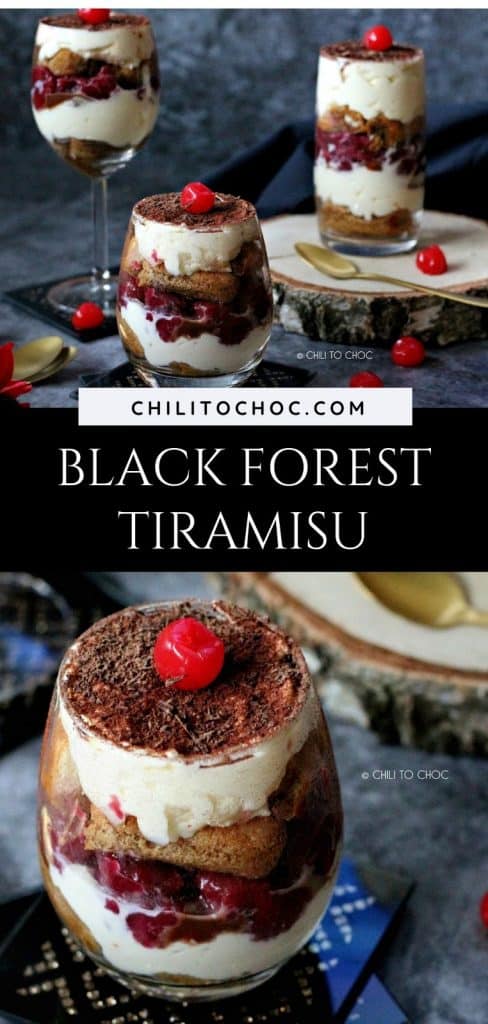 Black Forest Tiramisu