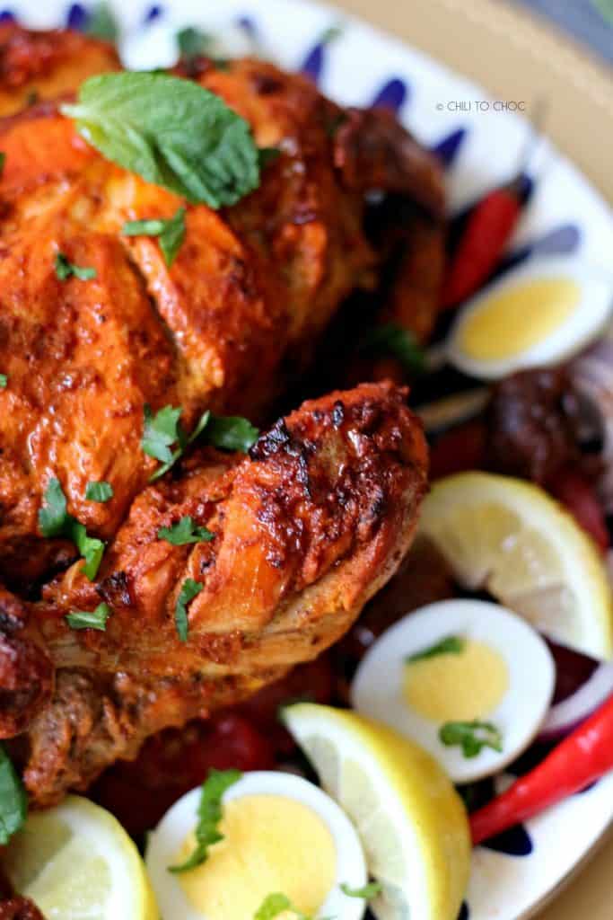 Murgh Musallam (Mughal-Style Stuffed Whole Chicken) Murgh Musallam (Mughal-Style Stuffed Whole Chicken)