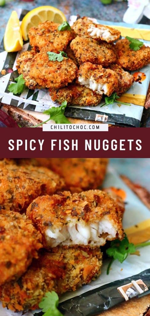 Spicy Fish Nuggets Pinterest