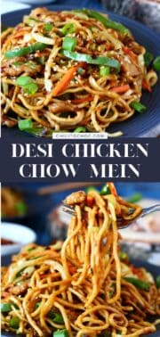 Desi Chow Mein - Chili to Choc