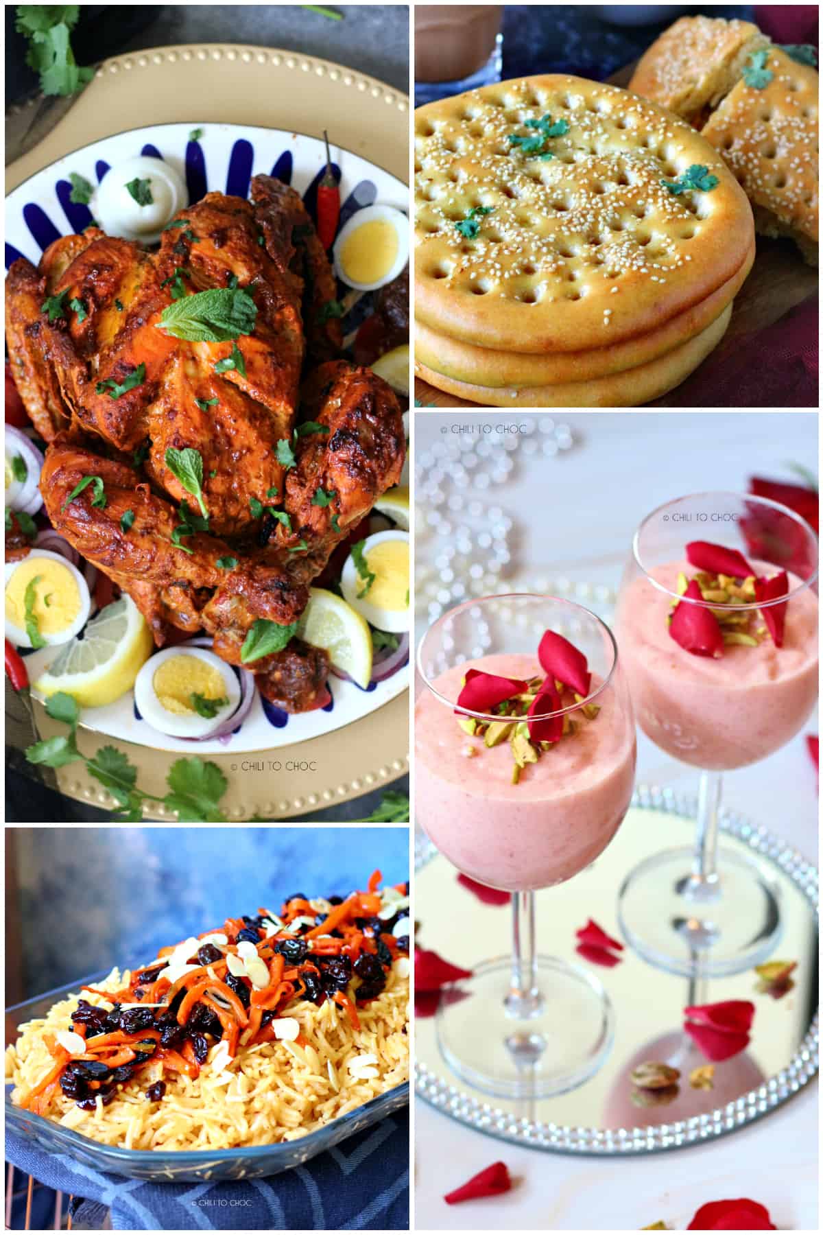 Collage of Pakistani Eid Recipes