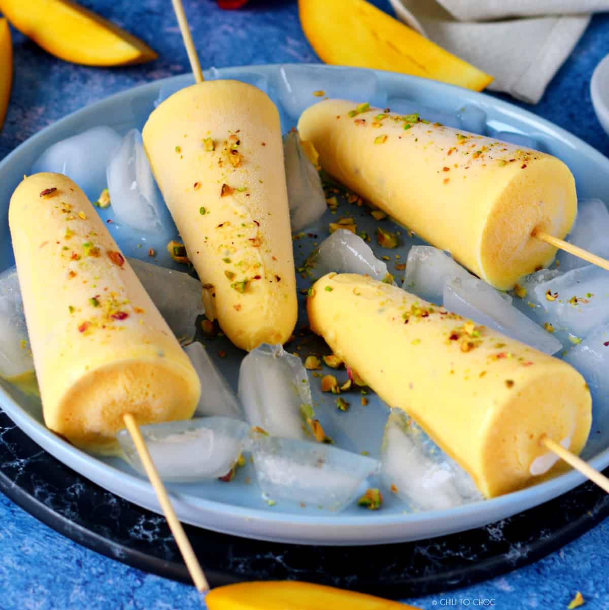 Instant Mango Kulfi - Chili to Choc