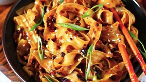 Spicy Sichuan Noodles with Eggplant Spicy Sichuan Noodles with Eggplant