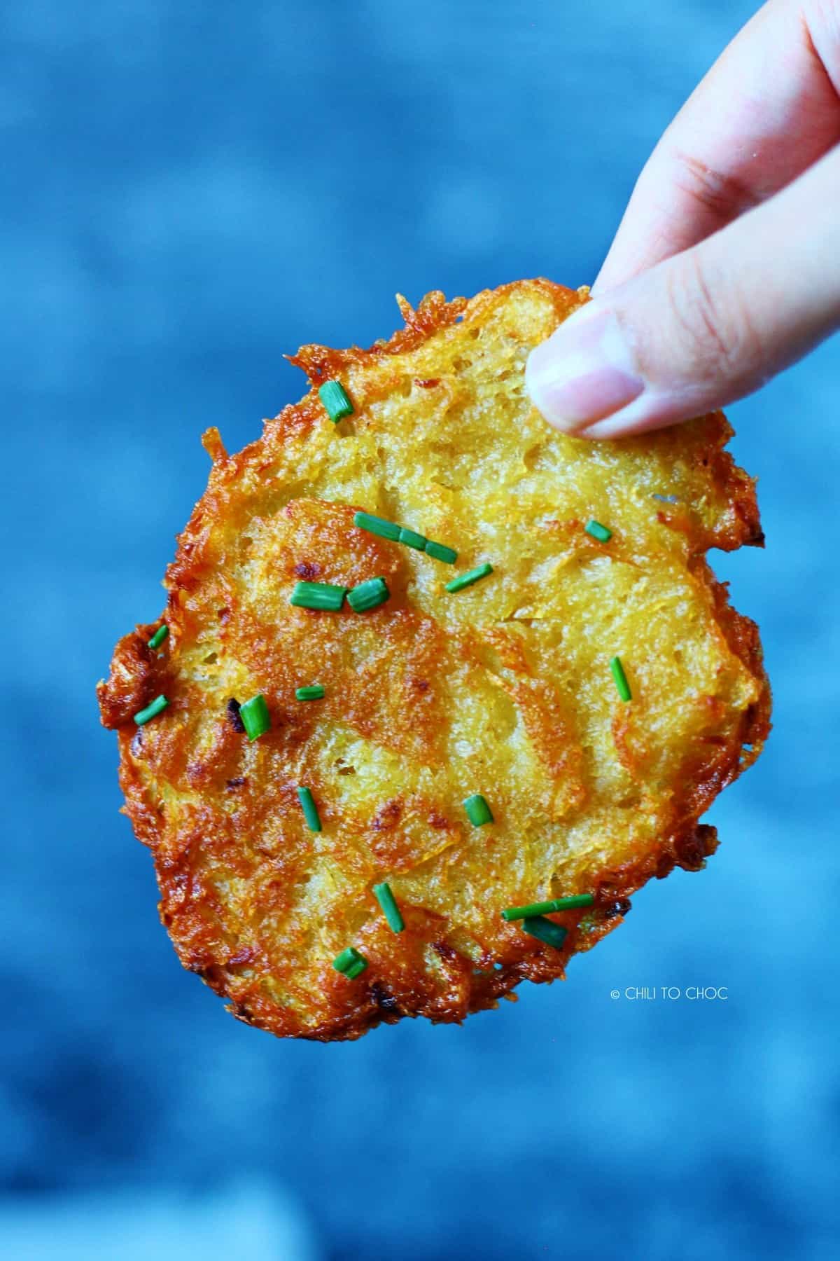 German Potato Pancakes (Reibekuchen) - Recipes From Europe