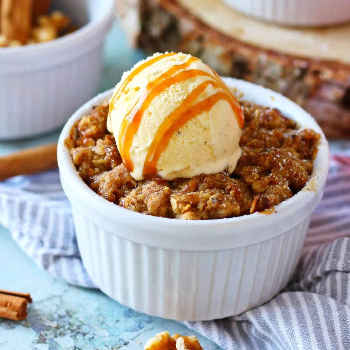 Mini Apple Crumble Chili to Choc